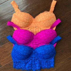 Victoris Secret PINK Bralettes